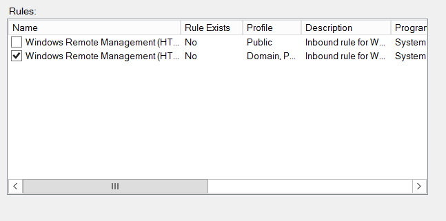 Inbound-Rule